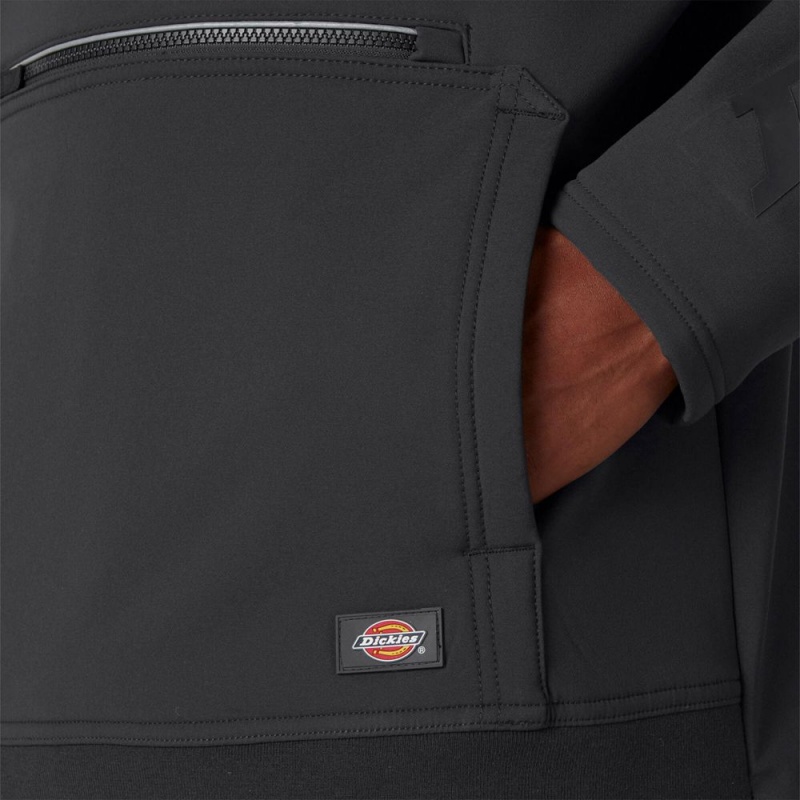 Men's Dickies Ultimate ProTect Hoodie Black | 065942SIH