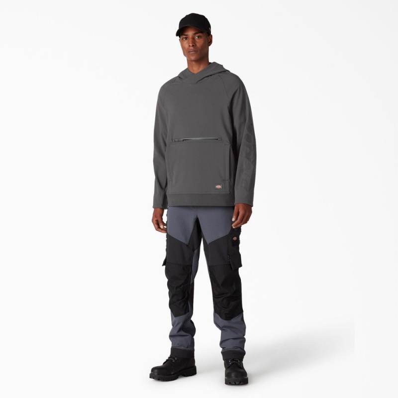 Men's Dickies Ultimate ProTect Hoodie Grey | 307165ZEX