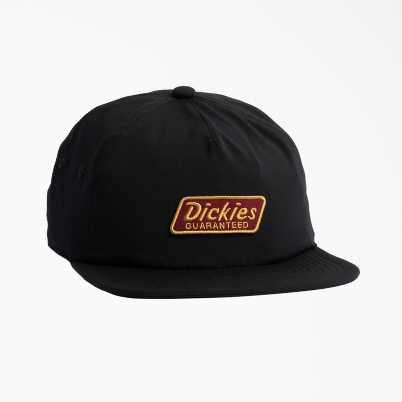 Women\'s Dickies Relaxed Low Pro Cap Black | 895136QXM