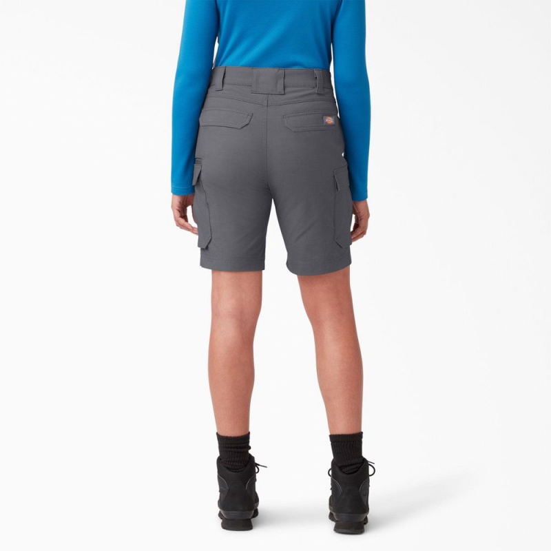 Women's Dickies Temp-iQ® 365 Shorts Grey | 387541AIF