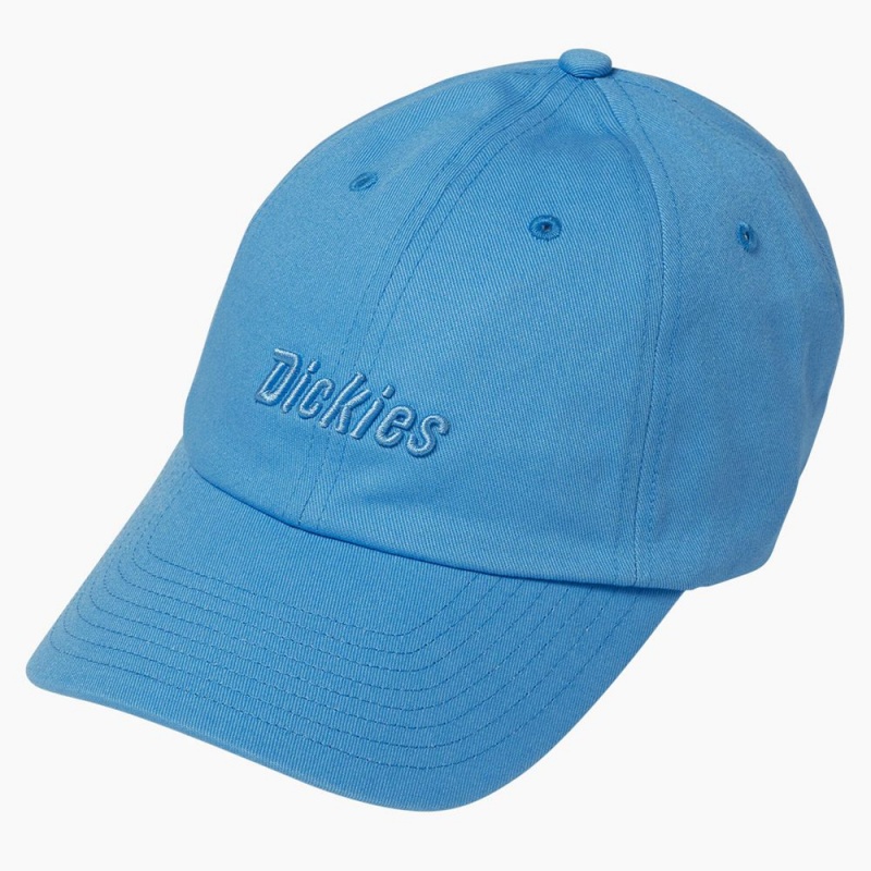 Women\'s Dickies Twill Cap Blue | 548123ODA