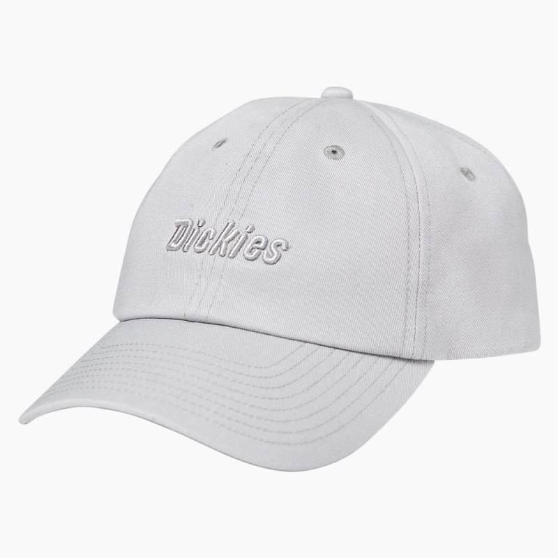 Women\'s Dickies Twill Cap White | 370628YIW